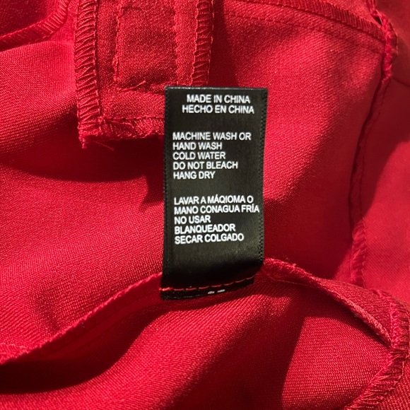 Women’s One Button Red Blazer - Picture 8 of 8